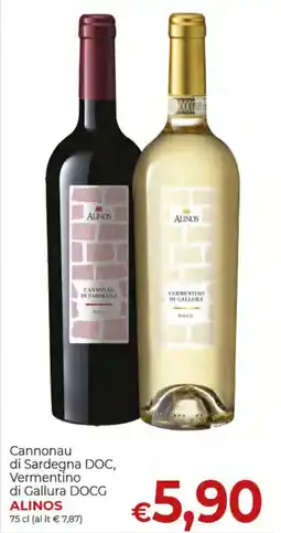 Maxi Nonna Isa Cannonau di Sardegna DOC, Vermentino di Gallura DOCG ALINOS offerta