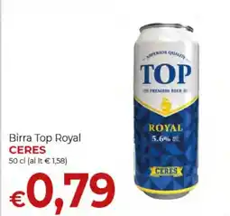 Maxi Nonna Isa Birra Top Royal Ceres offerta
