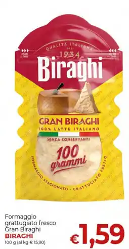 Maxi Nonna Isa Formaggio grattugiato fresco Gran Biraghi offerta