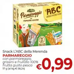 Maxi Nonna Isa Snack L'ABC della Merenda Parmareggio offerta