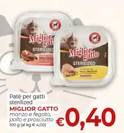 Maxi Nonna Isa Paté per gatti sterilized Miglior Gatto offerta