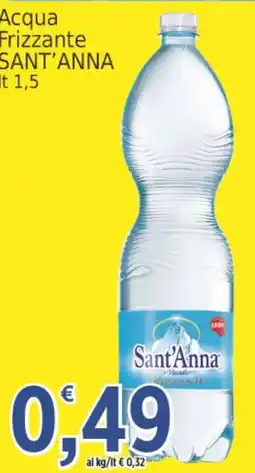 Market Ingross Acqua Frizzante Sant'Anna offerta
