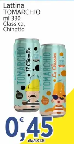 Market Ingross Lattina TOMARCHIO Classica, Chinotto offerta