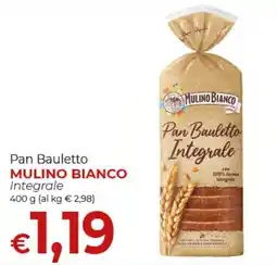 Maxi Nonna Isa Pan Bauletto Mulino Bianco Integrale offerta