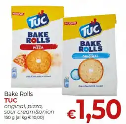 Maxi Nonna Isa Bake Rolls TUC original offerta