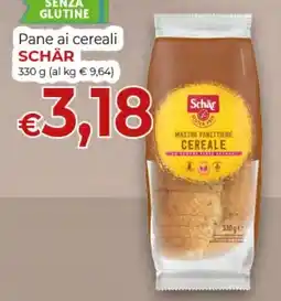 Maxi Nonna Isa Pane ai cereali Schär offerta