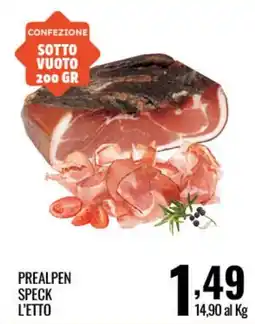 Gecop Prealpen Speck L'Etto offerta