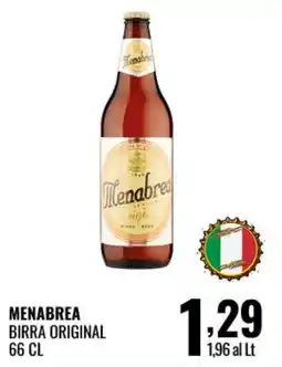 Gecop Menabrea birra original offerta