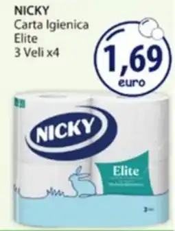 Acqua & Sapone Nicky carta igienica elite offerta