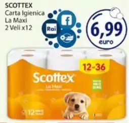 Acqua & Sapone Scottex Carta Igienica La Maxi offerta