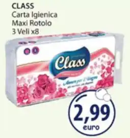 Acqua & Sapone Class Carta Igienica Maxi Rotolo offerta
