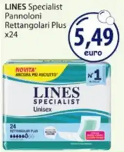 Acqua & Sapone Lines Specialist Pannoloni Rettangolari Plus offerta