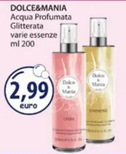 Acqua & Sapone Acqua Profumata Glitterata varie essenze Dolce&Mania offerta