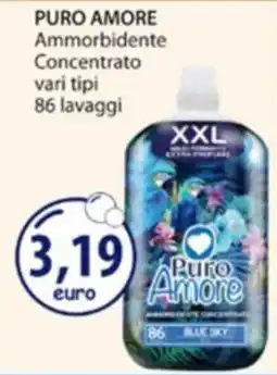 Acqua & Sapone Ammorbidente Concentrato Puro Amore offerta
