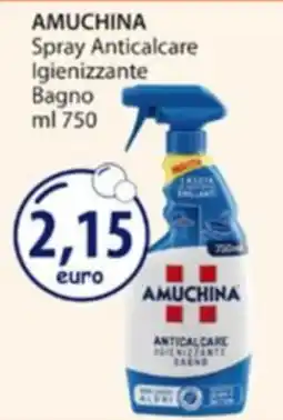 Acqua & Sapone Amuchina spray anticalcare igienizzante bagno offerta