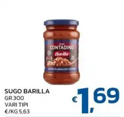Ok Market Sugo Barilla Contadino offerta