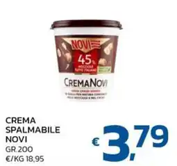 Ok Market Crema spalmabile Novi offerta