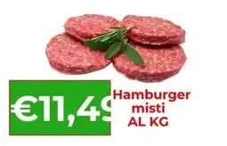 Supermercati Pasquale Prisco Hamburger misti offerta