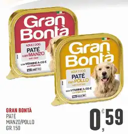 Maxipiù Gran Bontà Paté offerta
