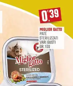 Maxipiù Miglior gatto paté sterilizzato offerta