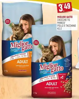 Maxipiù Miglior gatto crocchette con manzo offerta