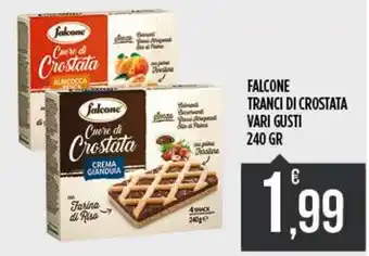Falcone Tranci di Crostata Vari Gusti