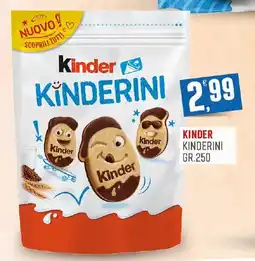 Maxipiù Kinder Kinderini offerta