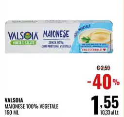 Gecop Valsòia maionese 100% vegetale offerta