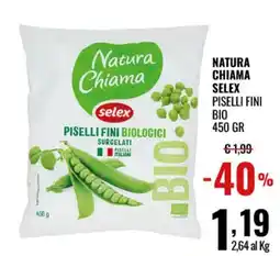 Gecop Natura Chiama Selex Piselli Fini Biologici offerta