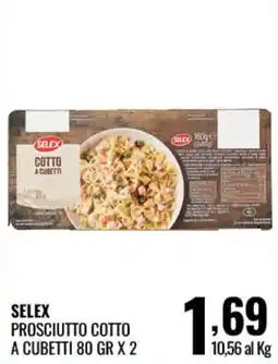 Gecop Selex prosciutto cotto a cubetti offerta