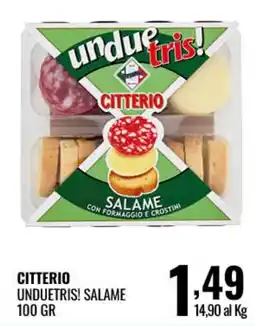 Gecop Citterio unduetris! salame offerta
