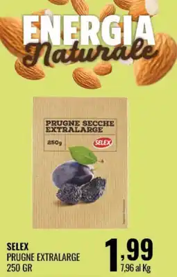 Gecop Selex prugne extralarge offerta