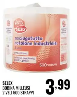 Gecop Selex asciugatutto rotolone industriale offerta