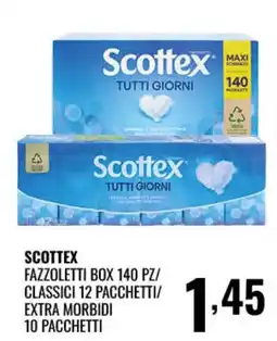 Gecop Scottex fazzoletti offerta