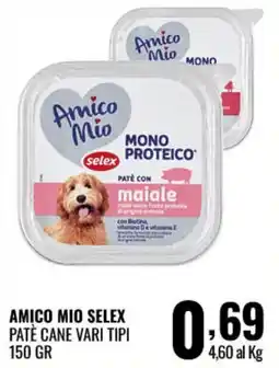 Gecop Amico Mio Selex Paté Cane Vari Tipi offerta