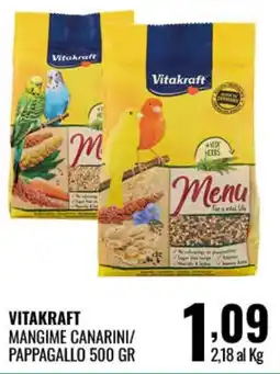 Gecop Vitakraft mangime canarini/pappagallo offerta
