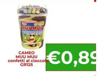Cameo Muu Muu confetti al cioccolato