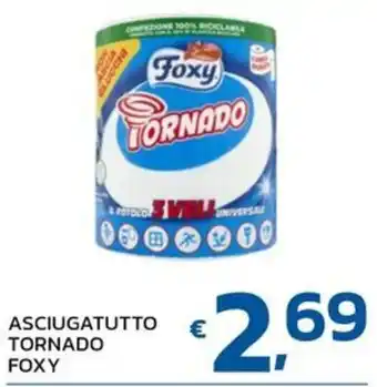 Asciugatutto tornado foxy