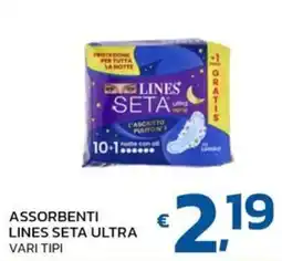 Ok Market Assorbenti Lines Seta Ultra offerta