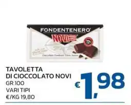 Ok Market Tavoletta di cioccolato Novi offerta