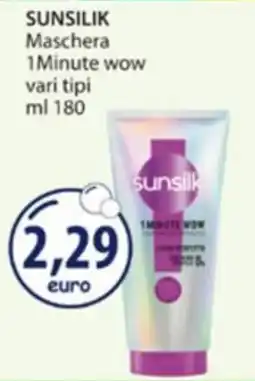 Acqua & Sapone Sunsilk Maschera 1Minute wow offerta