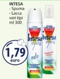 Acqua & Sapone Intesa styling lacca extra strong offerta