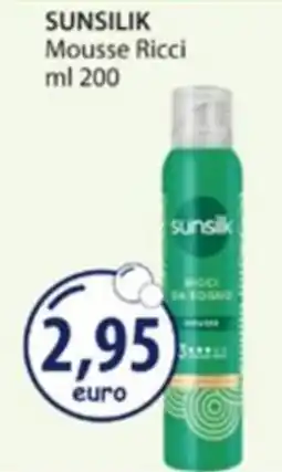 Acqua & Sapone Sunsilk Mousse Ricci offerta