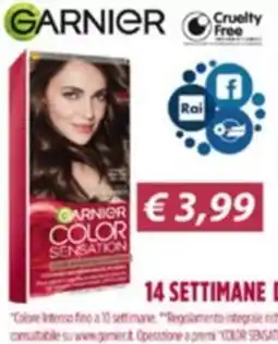 Acqua & Sapone Garnier Color Sensation offerta