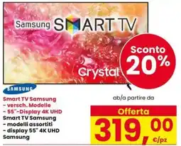 Interspar Smart TV Samsung offerta
