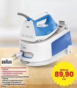 Interspar Braun Sistema stirante CareStyle IS1012BL offerta
