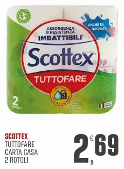 Maxipiù Scottex tuttوفare carta casa offerta