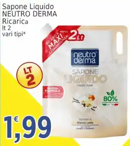 Market Ingross Sapone liquido neutro derma offerta