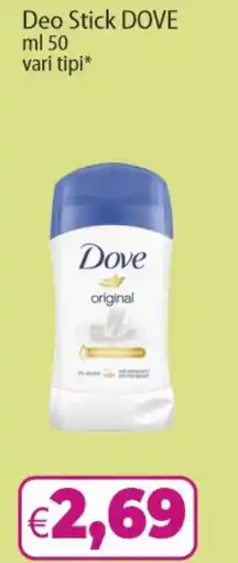 Market Ingross Deo Stick Dove original offerta