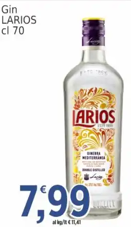 Market Ingross Gin Larios offerta